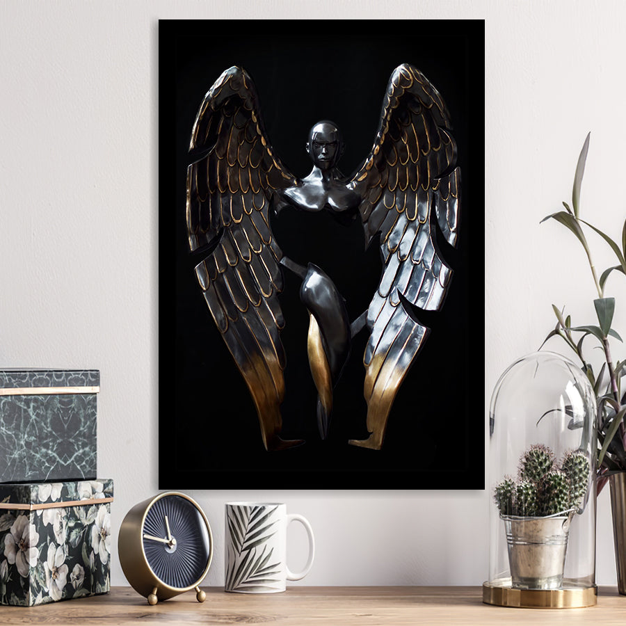 3D Effect Art Bronze Angle Framed Art Prints Wall Decor - Painting Prints, Wall Art, Framed Picture, For Sale