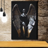 3D Effect Art Bronze Angle Canvas Prints Wall Art - Painting Canvas, Home Wall Decor, Painting Prints, For Sale