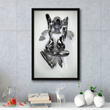 3D Effect Art Back Hug Love Framed Canvas Prints Wall Art - Painting Canvas, Floating Frame, Painting Prints, For Sale