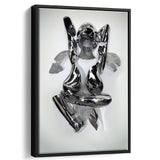 3D Effect Art Back Hug Love Framed Canvas Prints Wall Art - Painting Canvas, Floating Frame, Painting Prints, For Sale
