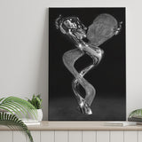 3D Effect Art Couple Together Art Canvas Prints Wall Art - Painting Canvas, Home Wall Decor, Painting Prints, For Sale