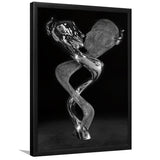 3D Effect Art Couple Together Art Framed Art Prints Wall Decor - Painting Prints, Wall Art, Framed Picture, For Sale
