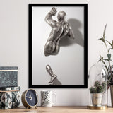3D Effect Art Modern Man Framed Art Prints Wall Decor - Painting Prints, Framed Picture, Wall Arrt, Home Decor, Prints for Sale