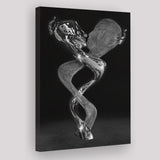 3D Effect Art Blended In A Passionate Kiss Canvas Prints Wall Art - Painting Canvas, Home Wall Decor, Painting Prints, For Sale