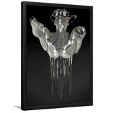 3D Effect Art Hides Pain And Melting Framed Art Prints Wall Decor - Painting Prints, Wall Art, Framed Picture, For Sale