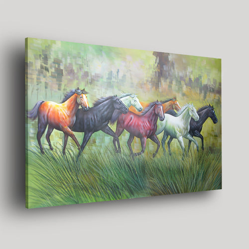 7 Good Luck Horses Rajmer04 Acrylic Print - Art Prints, Acrylic Wall Art, Acrylic Photo, Wall Decor
