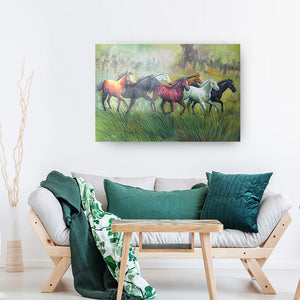 7 Good Luck Horses Rajmer04 Acrylic Print - Art Prints, Acrylic Wall Art, Acrylic Photo, Wall Decor