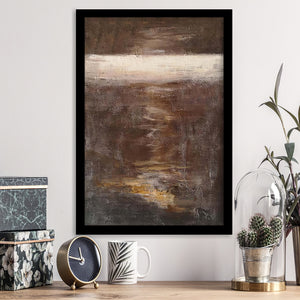 Abstract Ocean Painting Framed Art Prints Wall Decor - Painting Art, Home Decor, Black Frame, Prints for Sale