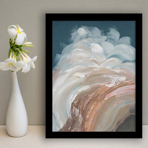 Abstract Sea Framed Art Prints Wall Decor - Painting Art, Home Decor, Black Frame, Prints for Sale