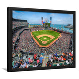 ATT Ballpark Stadium Art Prints Oracle Park Wall Art,Sport Stadium Art Prints, Fan Gift, Wall Decor