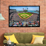 ATT Ballpark Stadium Art Prints Oracle Park Wall Art,Sport Stadium Art Prints, Fan Gift, Wall Decor