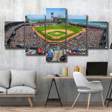 ATT Ballpark Stadium Canvas Prints Oracle Park Wall Art,Multi Panels,Sport Stadium Art Prints, Fan Gift