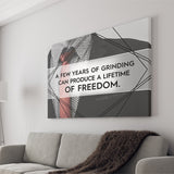 A Few Years Of Grinding Canvas Prints Wall Art - Painting Canvas,Office Business Motivation Art, Wall Decor