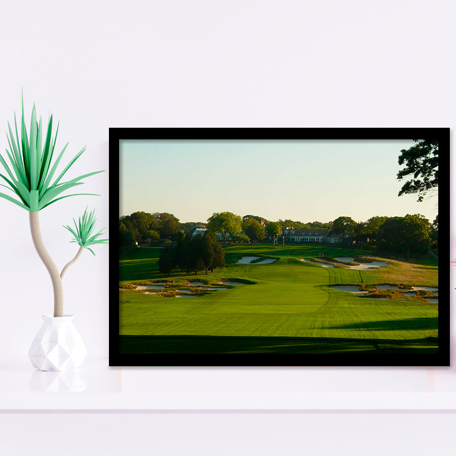 A Public Golf Course In Farmingdale New York Hosting Pga Championship Tournaments Framed Art Prints Wall Art Decor