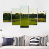 A Public Golf Course In Farmingdale New York Hosting Pga Championship Tournaments 5 Pieces Canvas Prints Wall Art