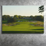 A Public Golf Course In Farmingdale New York Hosting Pga Championship Tournaments Canvas Prints Wall Art - Painting Canvas, Art Prints