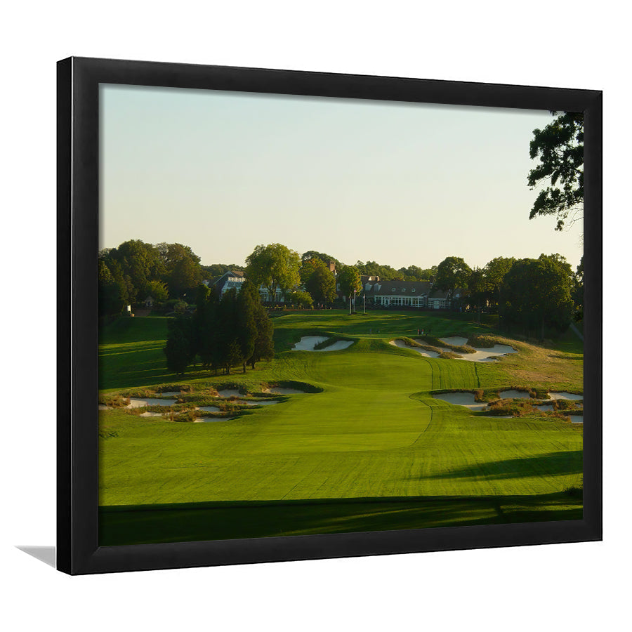 A Public Golf Course In Farmingdale New York Hosting Pga Championship Tournaments Framed Art Prints Wall Art Decor