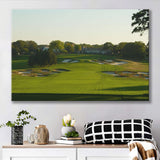 A Public Golf Course In Farmingdale New York Hosting Pga Championship Tournaments Canvas Prints Wall Art - Painting Canvas, Art Prints