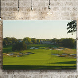A Public Golf Course In Farmingdale New York Hosting Pga Championship Tournaments Canvas Prints Wall Art - Painting Canvas, Art Prints