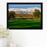 Tamarisk Country Club Golf Courses, Golf Art Print, Framed Canvas Prints Wall Art Decor, Floating Frame