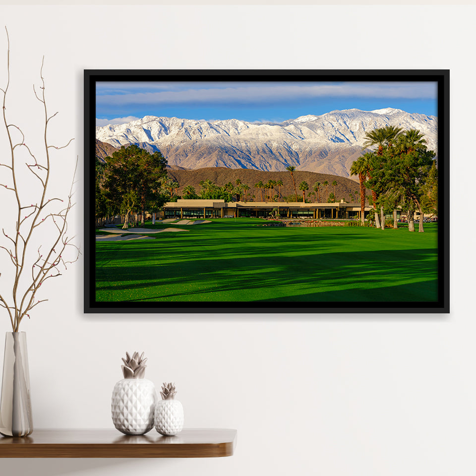 Tamarisk Country Club Golf Courses, Golf Art Print, Framed Canvas Prints Wall Art Decor, Floating Frame