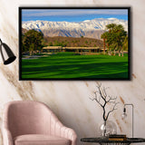 Tamarisk Country Club Golf Courses, Golf Art Print, Framed Canvas Prints Wall Art Decor, Floating Frame