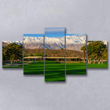 Tamarisk Country Club Golf Courses, Golf Art Print, 5 Panels Canvas Prints Wall Art Decor