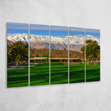 Tamarisk Country Club Golf Courses, 5 Panels Extra Large Canvas Prints Wall Art Decor