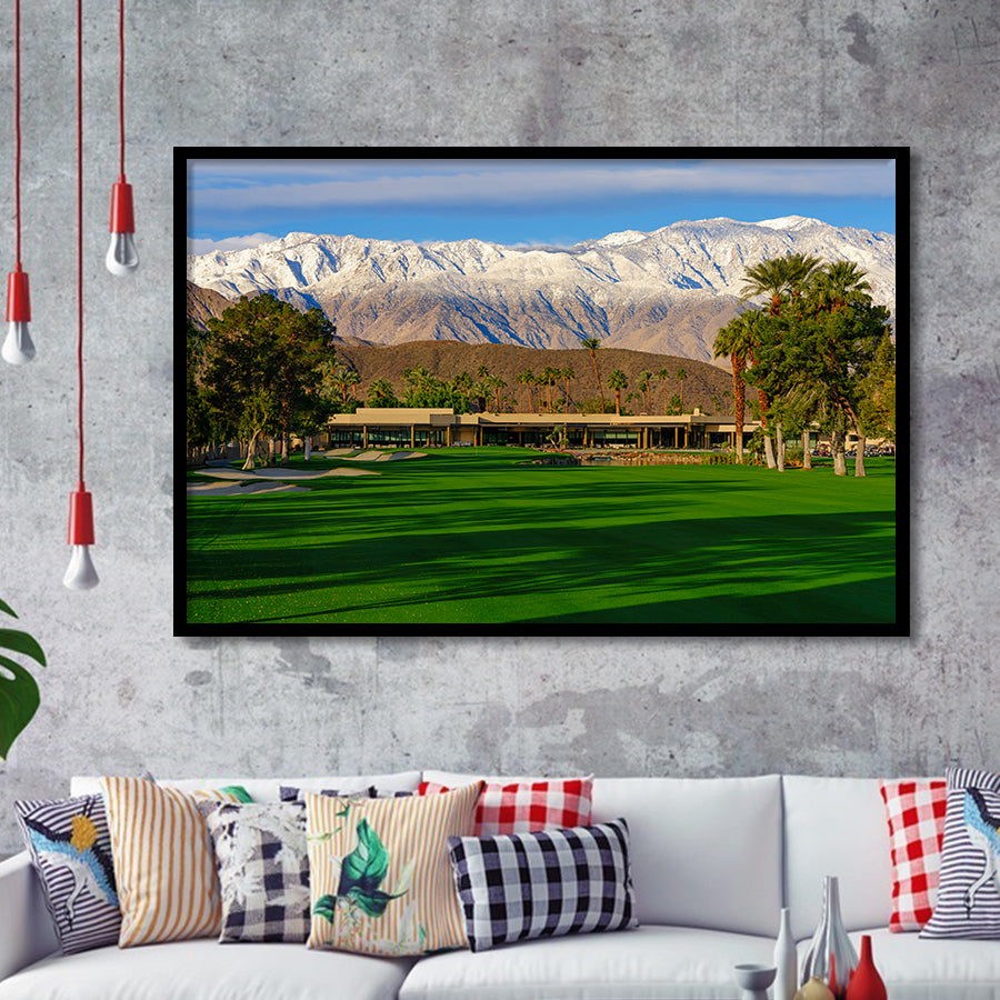 Tamarisk Country Club Golf Courses, Golf Sport Print, Golf Lover, Framed Art Prints Home Decor