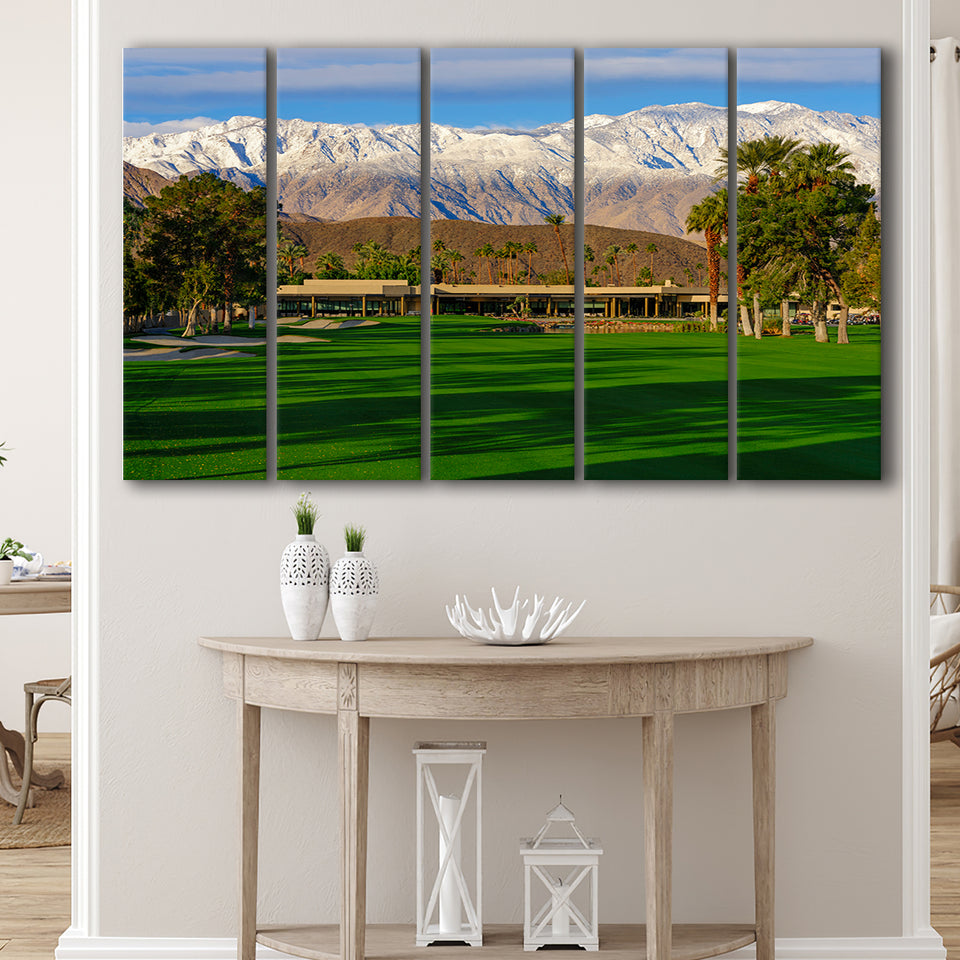 Tamarisk Country Club Golf Courses, 5 Panels Extra Large Canvas Prints Wall Art Decor