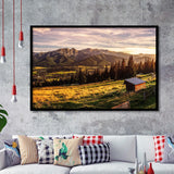 A view of The Tatra Mountains and Zakopane in summer Poland Framed Art Prints Wall Decor - Painting Art, Wall Art, Home Decor