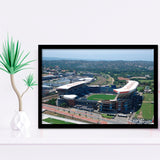 Absa Stadium, Stadium Canvas, Sport Art, Gift for him, Framed Art Prints Wall Art Decor, Framed Picture