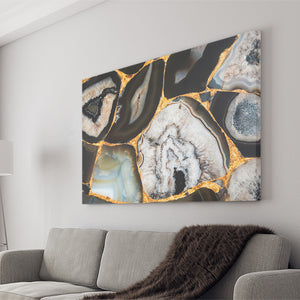 Abstract Agate Umbra Canvas Prints Wall Art - Canvas Painting, Painting Art, Prints for Sale, Wall Decor, Home Decor