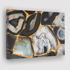 Abstract Agate Umbra Canvas Prints Wall Art - Canvas Painting, Painting Art, Prints for Sale, Wall Decor, Home Decor