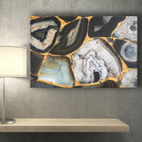 Abstract Agate Umbra Canvas Prints Wall Art - Canvas Painting, Painting Art, Prints for Sale, Wall Decor, Home Decor