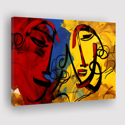 Ecstasy Body Painting Canvas Set of 3 Piece Canvas Prints Wall Art Dec –  UnixCanvas