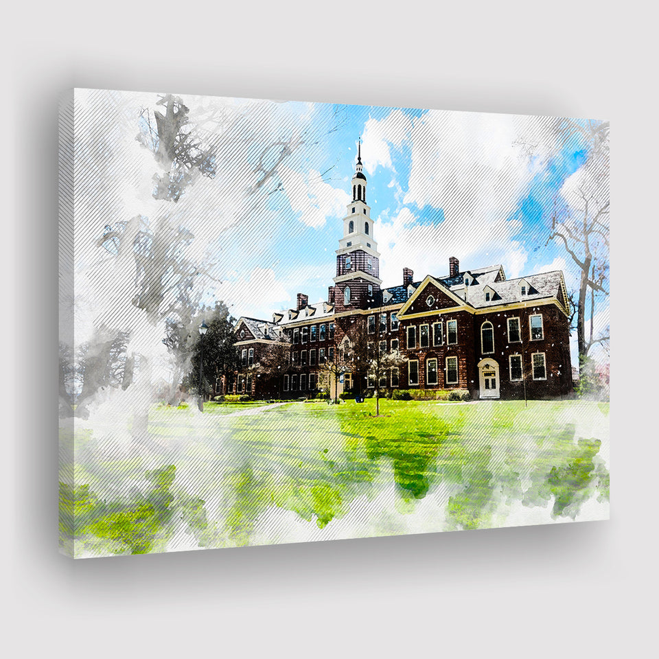 Abstract Berea College Painting Canvas Prints Wall Art Decor - Painting Canvas, Art Print, Home Decor, Ready to Hang