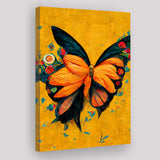 Abstract Butterfliesart Oil Painting Artwork Print Canvas Prints Wall Art - Painting Canvas, Wall Decor, Home Decor