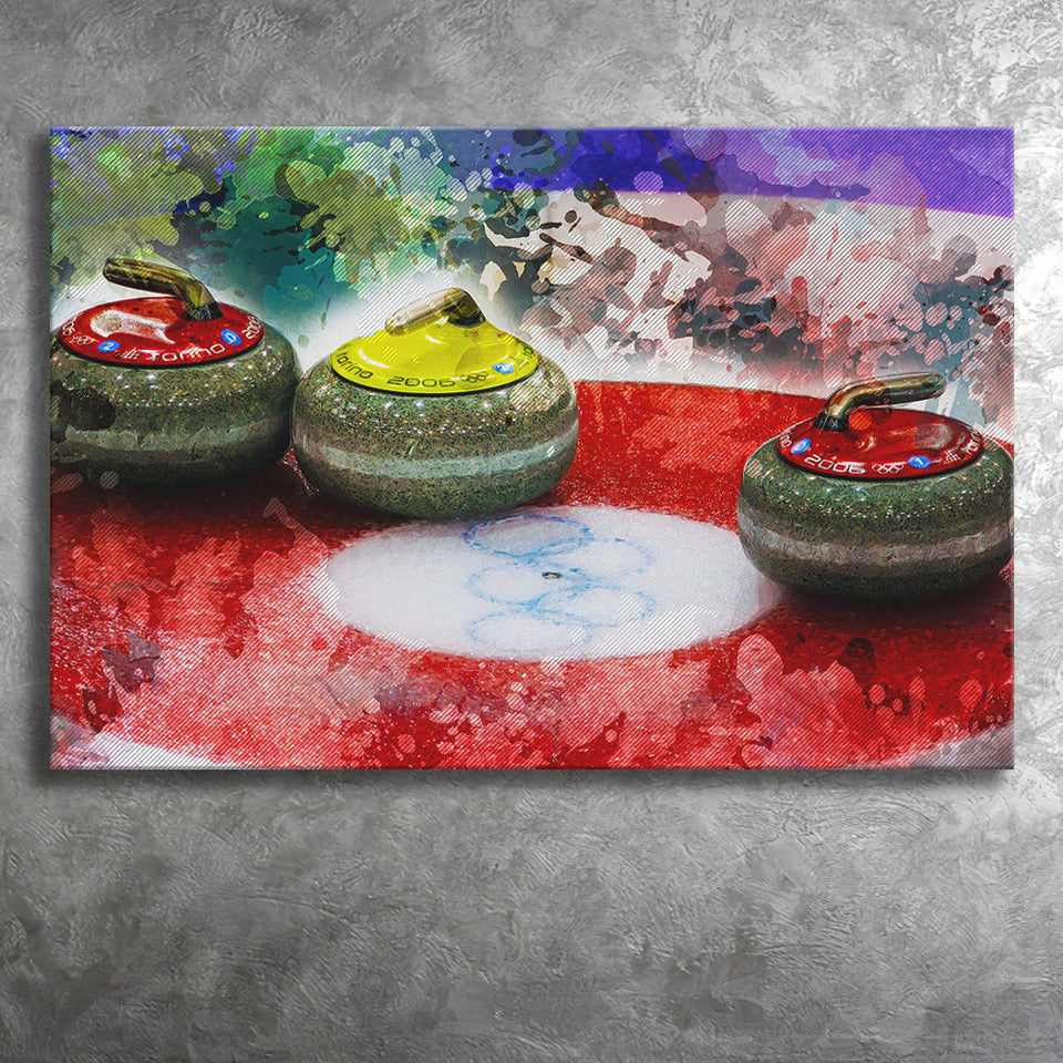 Abstract Curling Canvas Prints Wall Art Decor - Painting Canvas, Art Print, Home Decor, Ready to Hang