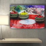 Abstract Curling Canvas Prints Wall Art Decor - Painting Canvas, Art Print, Home Decor, Ready to Hang