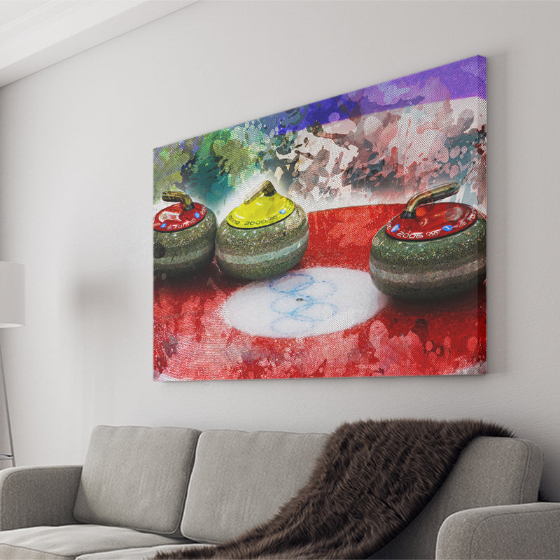 Abstract Curling Canvas Prints Wall Art Decor - Painting Canvas, Art Print, Home Decor, Ready to Hang