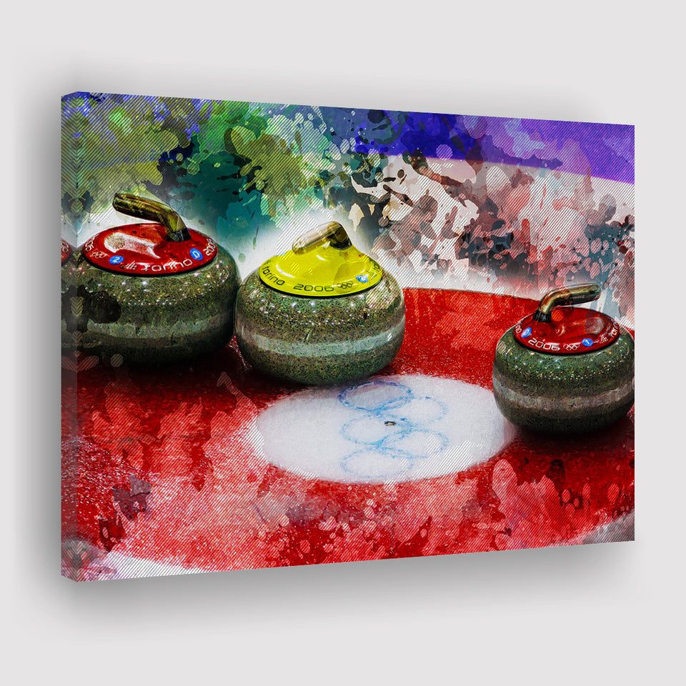 Abstract Curling Canvas Prints Wall Art Decor - Painting Canvas, Art Print, Home Decor, Ready to Hang