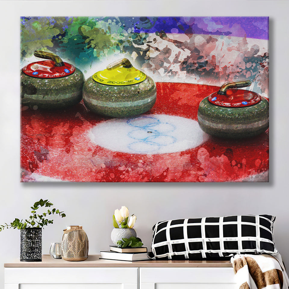 Abstract Curling Canvas Prints Wall Art Decor - Painting Canvas, Art Print, Home Decor, Ready to Hang