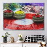 Abstract Curling Canvas Prints Wall Art Decor - Painting Canvas, Art Print, Home Decor, Ready to Hang