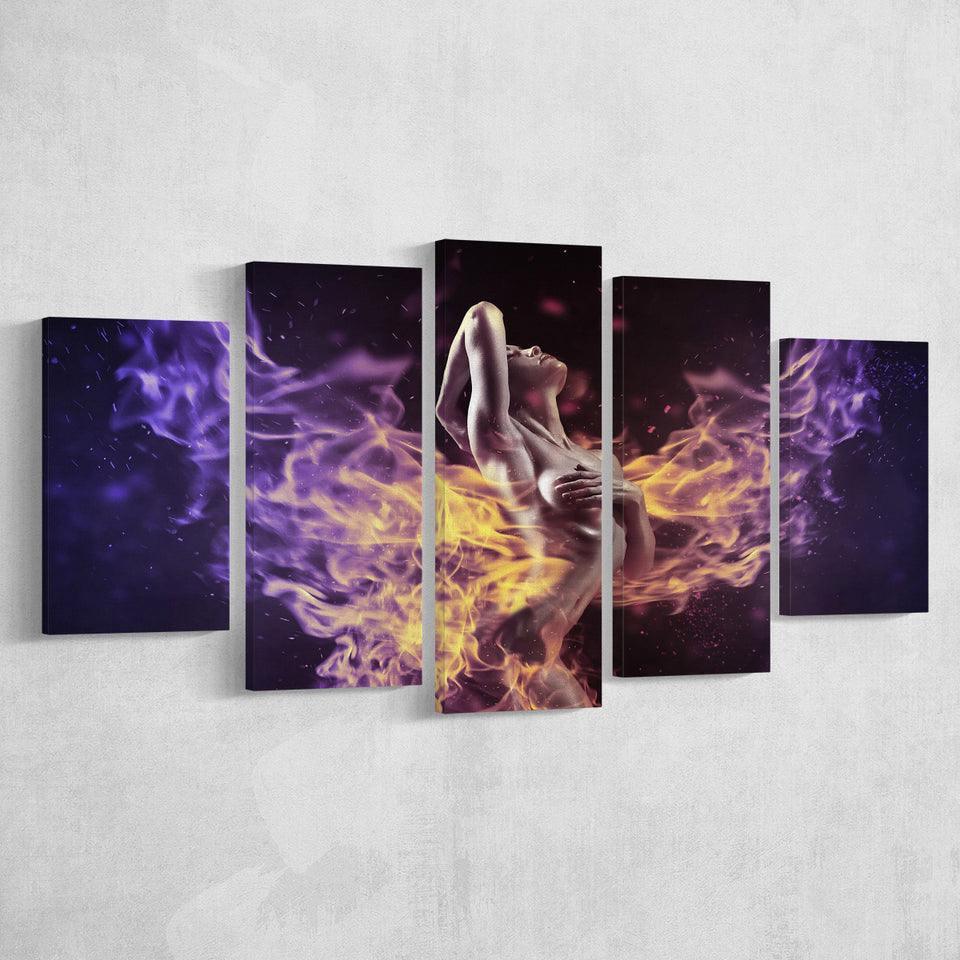 Abstract Erotic, Erotic Wall Decor Multi Panels,Canvas Prints Wall Art Home Decor
