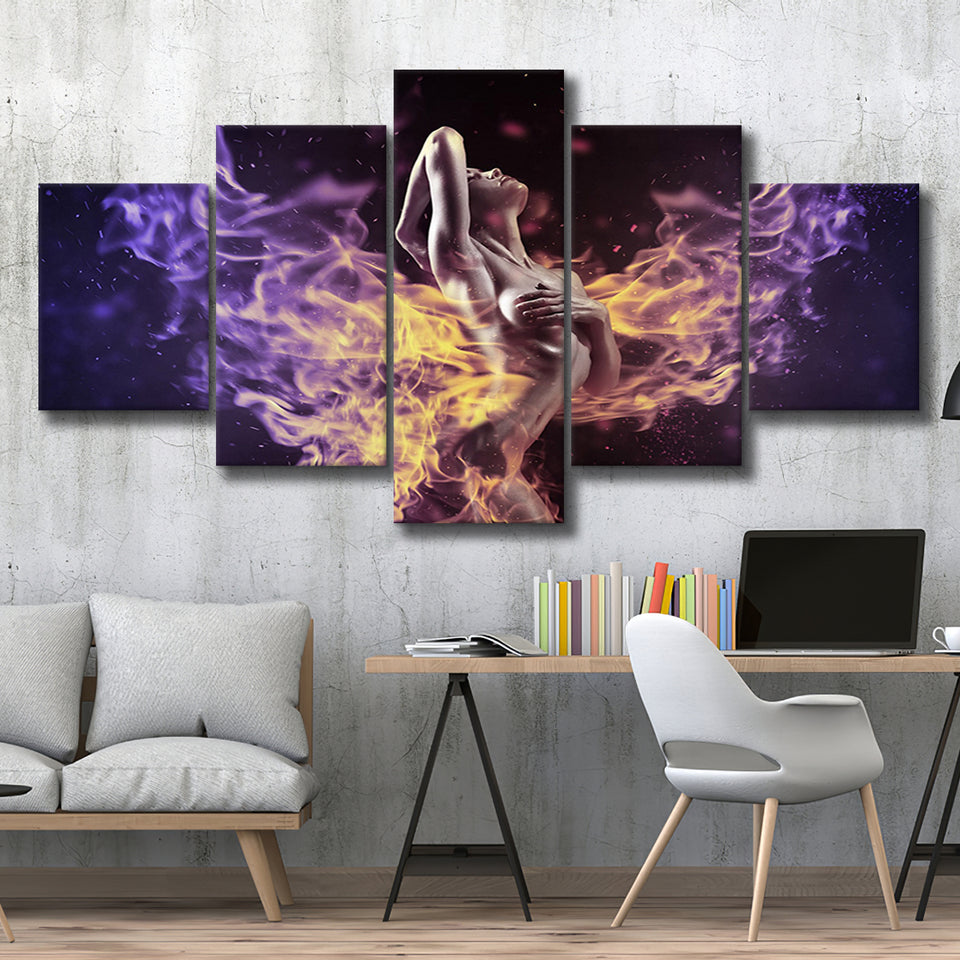 Abstract Erotic, Erotic Wall Decor Multi Panels,Canvas Prints Wall Art Home Decor