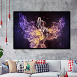 Abstract Erotic, Erotic Wall Decor Framed Art Prints Wall Art Decor,Black Frame, Ready to hang