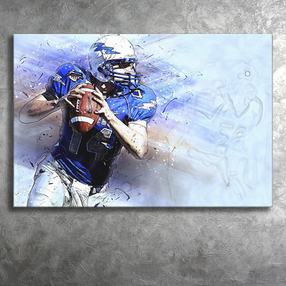 Abstract Football, Football Canvas Art Canvas Prints Wall Art Home Decor - Painting Canvas, Ready to hang