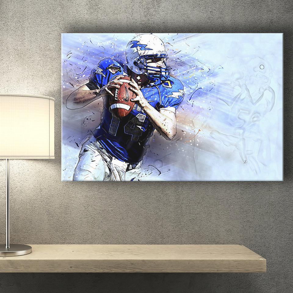 Abstract Football, Football Canvas Art Canvas Prints Wall Art Home Decor - Painting Canvas, Ready to hang