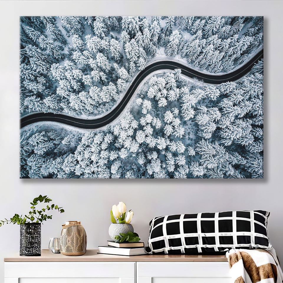 Abstract Forest Art Canvas Prints Wall Art Decor - Painting Canvas,Home Decor, Ready to Hang